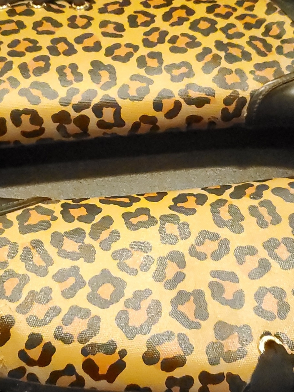 Coach Rain Boots Cheetah Print Size 7